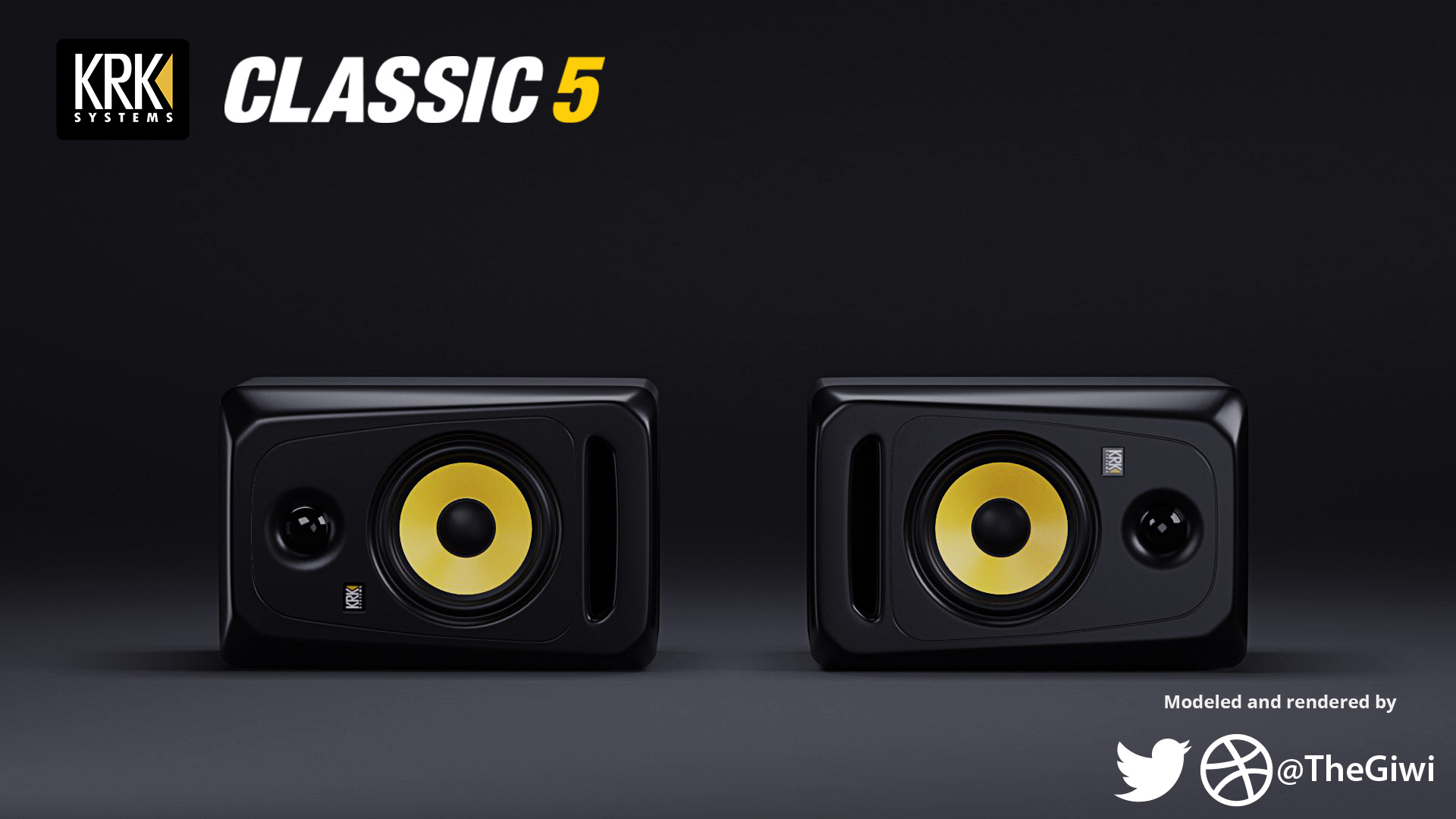 KRK Classic 5 Studio Monitor Speakers preview image 3